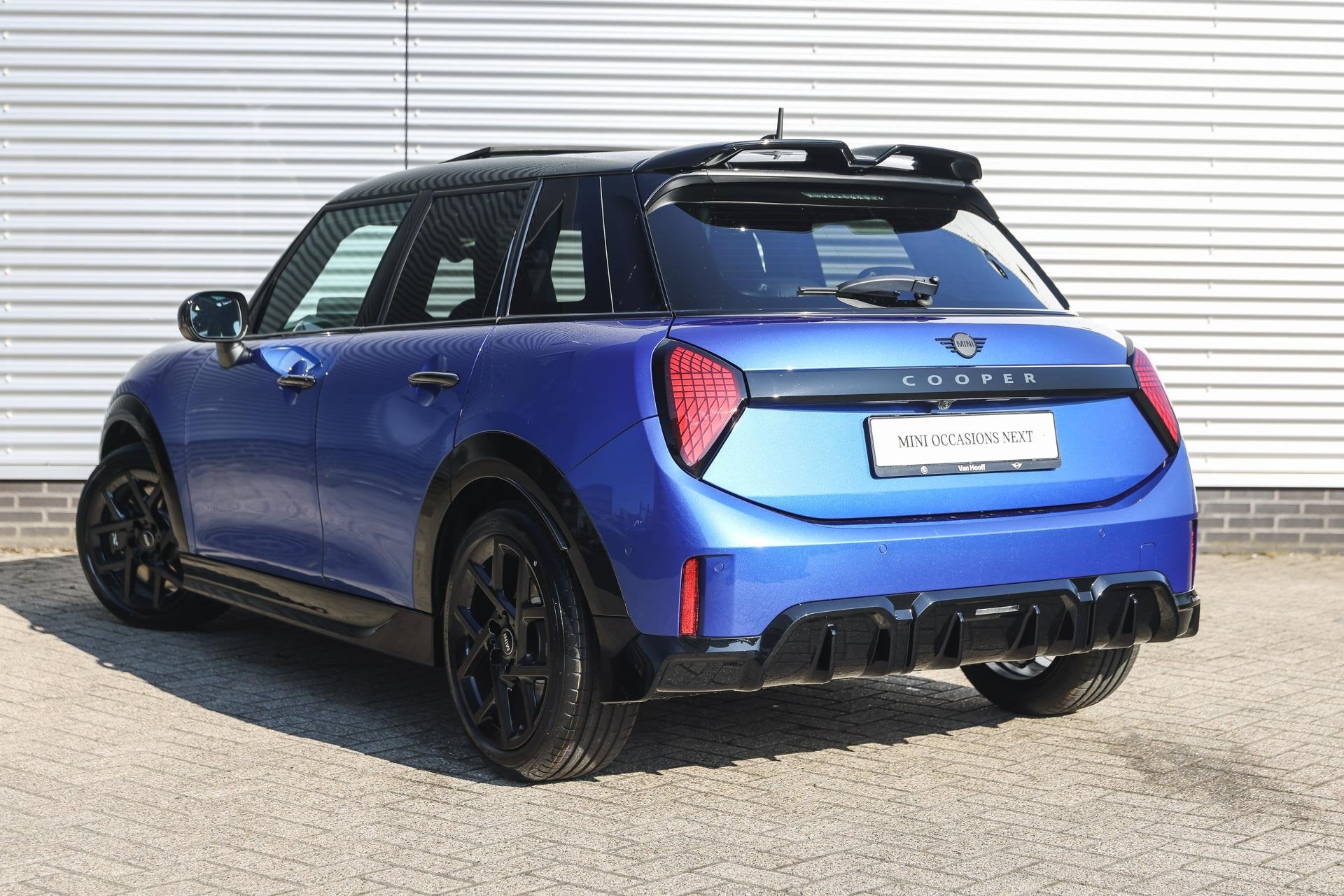 MINI Hatchback Cooper C Automaat / John Cooper Works / Pakke, Auto's, Gebruikt, 156 pk, Met garantie (alle), Blauw
