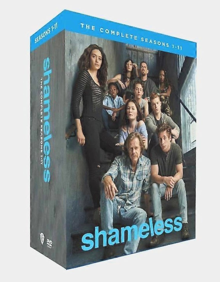 Shameless 1-11 dvd set, Alle leeftijden, Boxset, Ophalen of Verzenden, Komedie