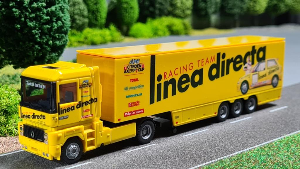 107 AMW Linea Directa Renault AE boxtrailer, Ophalen of Verzenden, Nieuw, Bus of Vrachtwagen, AWM