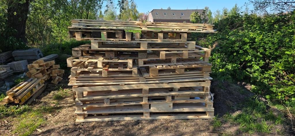 Pallets hout, Tuin en Terras, Haardhout, Minder dan 3 m³, Ophalen