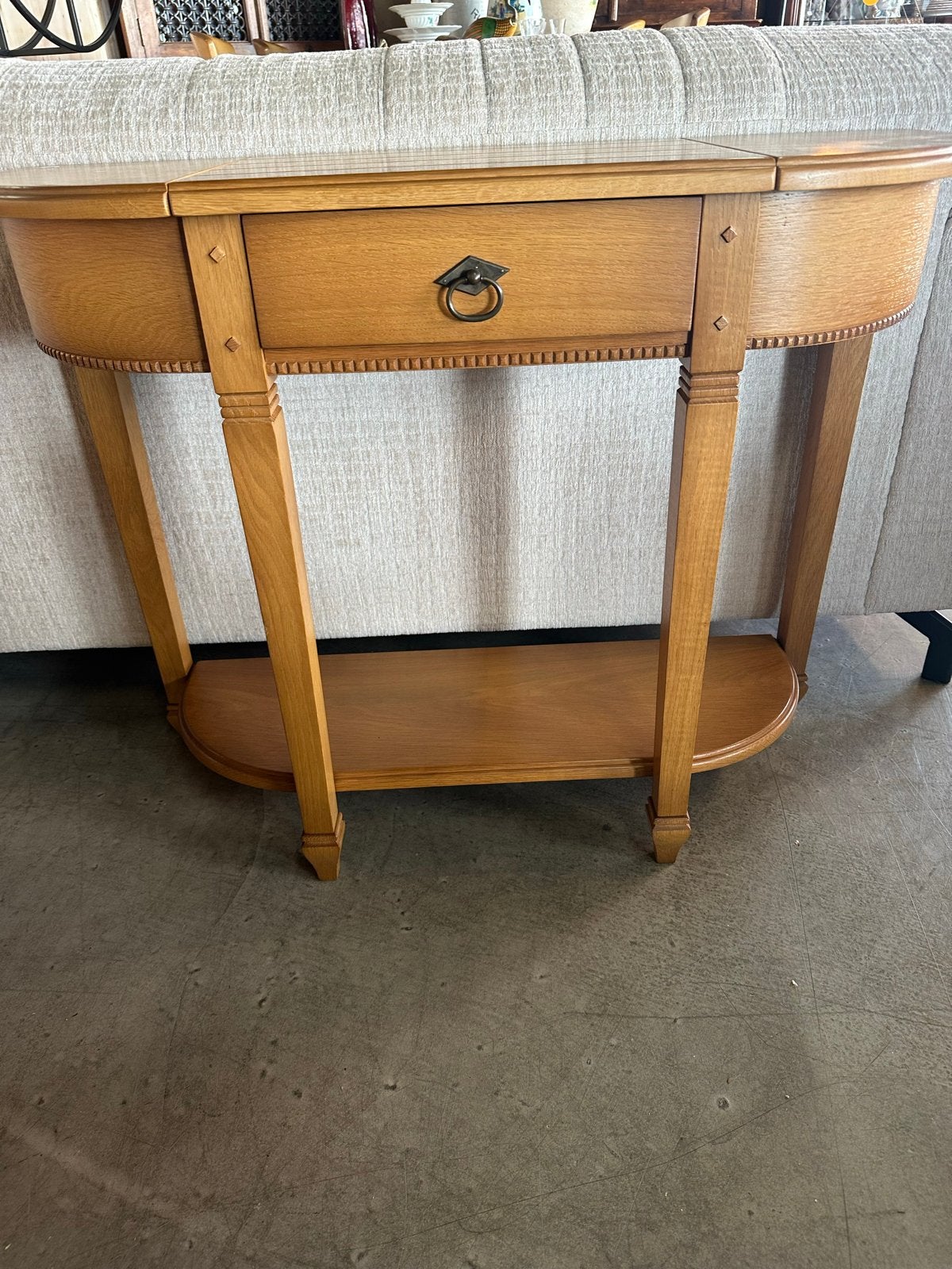 Halftafel met lade en opbergruimte, Ophalen, 50 tot 100 cm, X, X