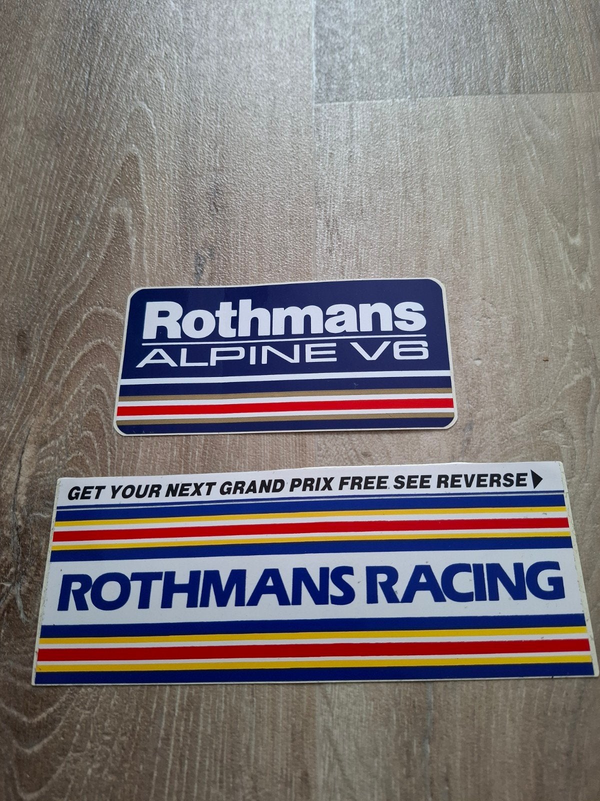 stickers Rothmans, Ophalen of Verzenden, Zo goed als nieuw, Merk