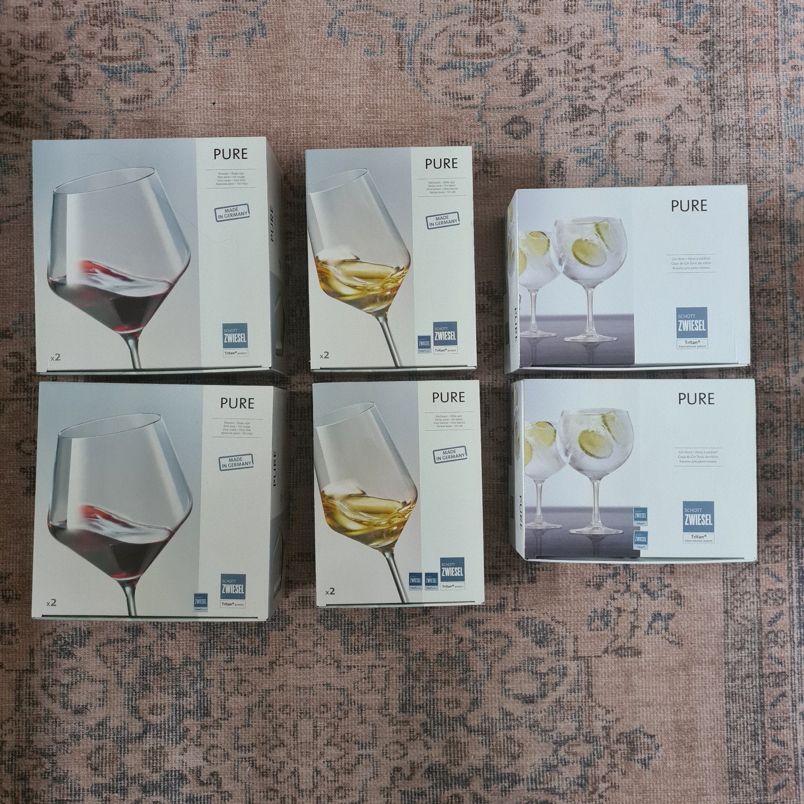 Schott Zwiesel Pure wijnglazen 12 stuks, Ophalen, Glas of Glazen, Overige merken, Modern