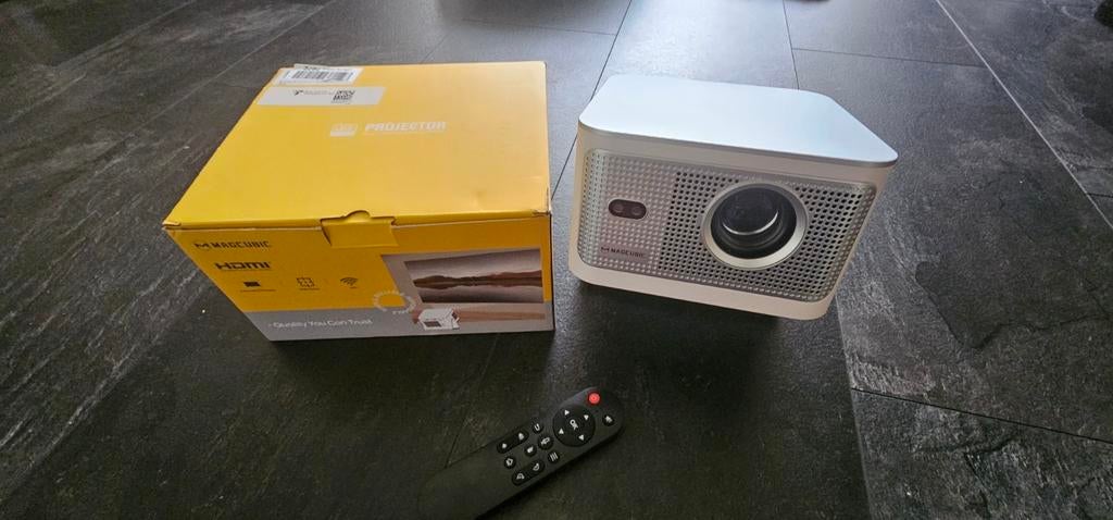 Magcubic LED Projector met Android 14, Audio, Tv en Foto, Beamers, LED, Nieuw, Ophalen of Verzenden, Magcubic