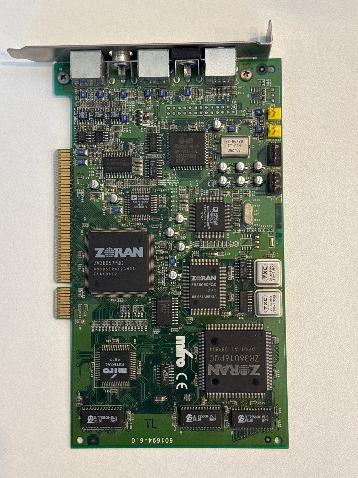 Pinnacle Systems miroVIDEO DC30plus Videobewerkingskaart, Computers en Software, Ophalen of Verzenden, Gebruikt, PCI