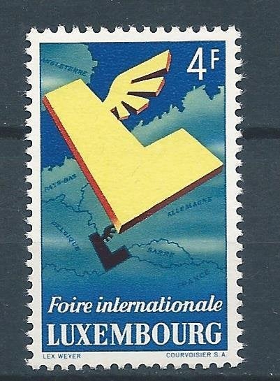 5504 – Luxemburg – Mi Nr 524 (postfris), Ophalen of Verzenden, Luxemburg, Postfris
