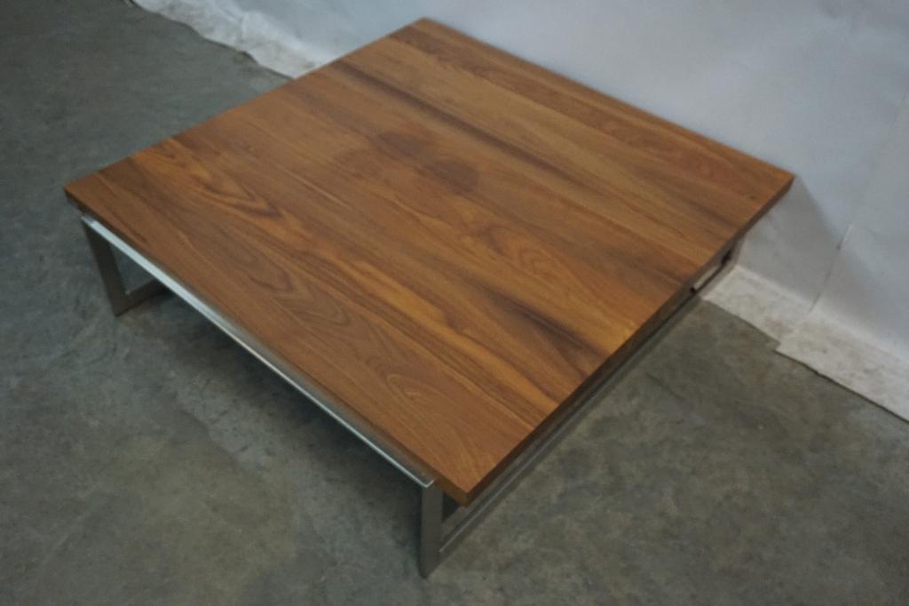 Bert Plantagie salontafel koffietafel 114x111, Ophalen, Gebruikt, Vierkant, 100 tot 150 cm