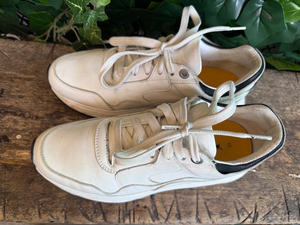 zo goed als nieuw sneakers van Xsensible maat 40 (wijdte GX), Wit, Ophalen of Verzenden, Xsensible, Xsensible
