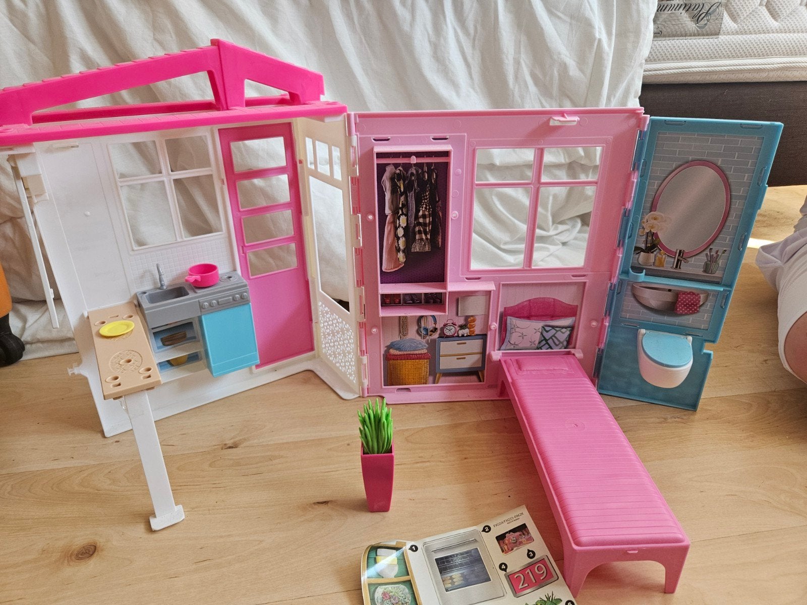 Barbie Droomhuis Draagbaar Speelhuis, Ophalen, Gebruikt, Meisje