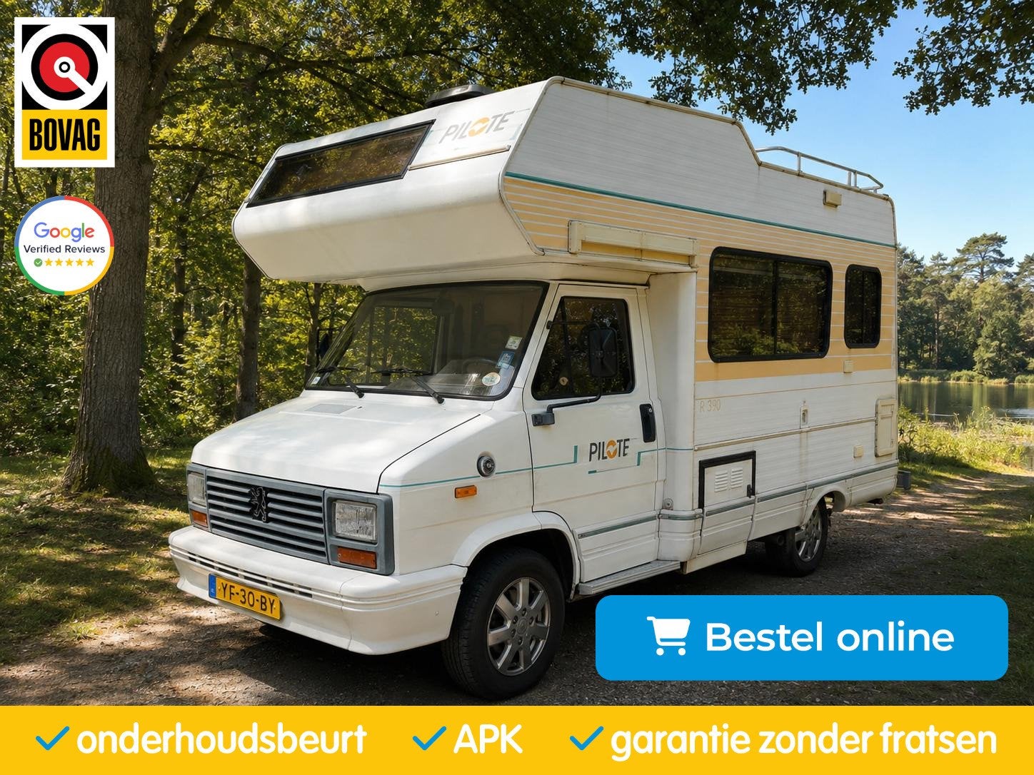 Peugeot J5 pilote r390 d kampeerauto, Pilote, Bedrijf, Diesel