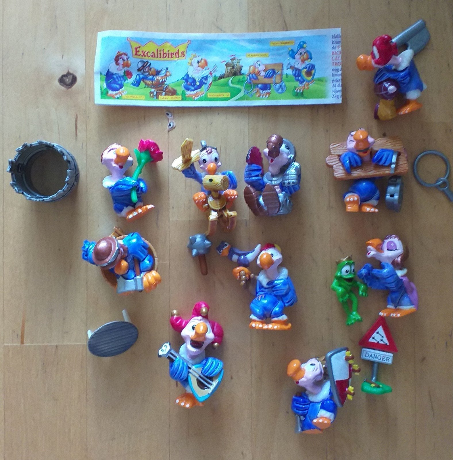 Excalibirds Kinder Surprise figuren - Ferrero, Ophalen of Verzenden, Jongen of Meisje
