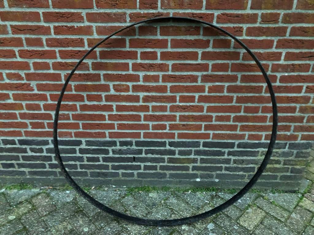 4 ijzeren ronde tuinafscheidingen voor tuin, Ophalen, Z, Gebruikt, Z