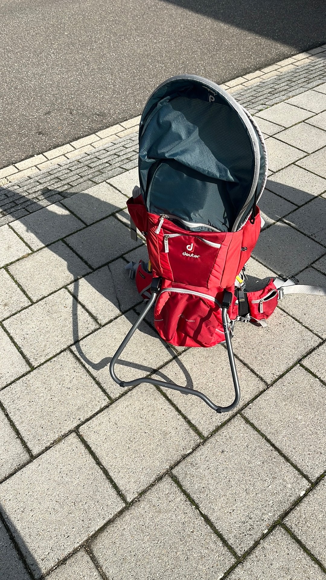 Draagzak Deuter kids comfort 2, Ophalen, Zo goed als nieuw