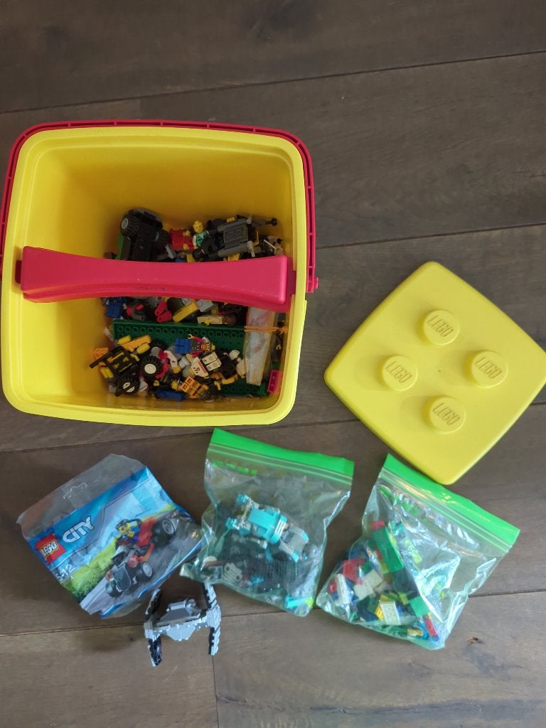 LEGO pakket, Ophalen, Zo goed als nieuw, Inclusief minifiguren, Lego