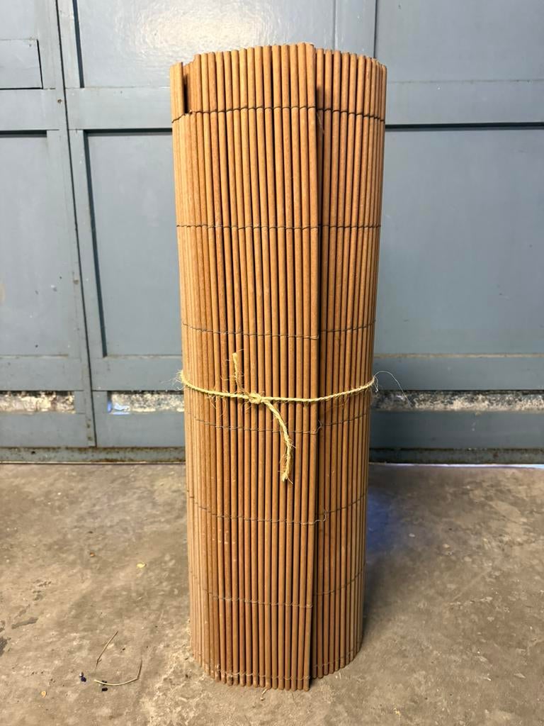 Bamboemat voor balkon, Tuin en Terras, Tuinschermen, Ophalen, Overige materialen, Gebruikt, 200 cm of meer