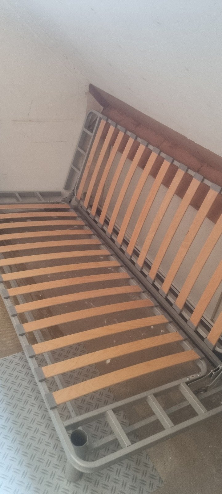 Ikea slaapbank, Ophalen, Tweepersoons, 140 cm, Zo goed als nieuw