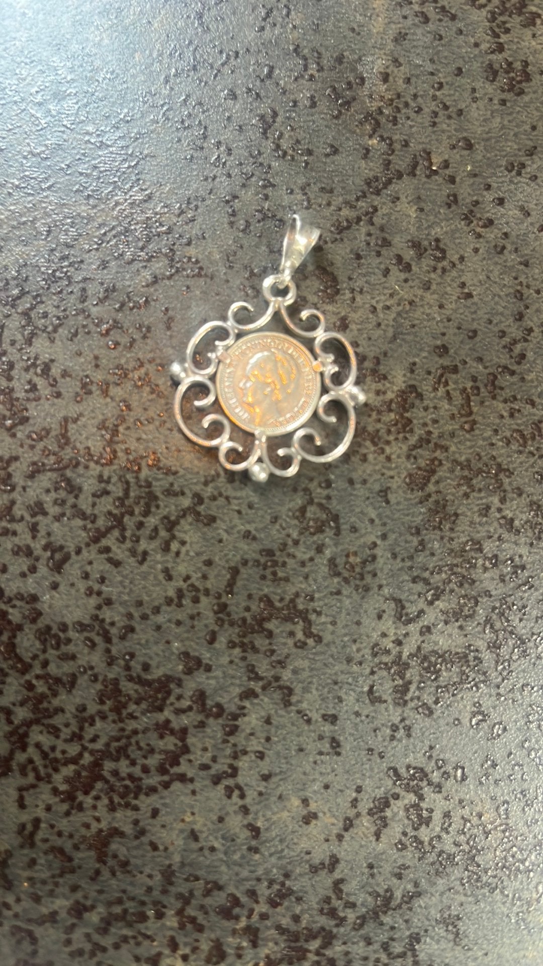 Wilhelmina hanger 10cent 1937, Ophalen, Zo goed als nieuw, Zilver, Overige materialen