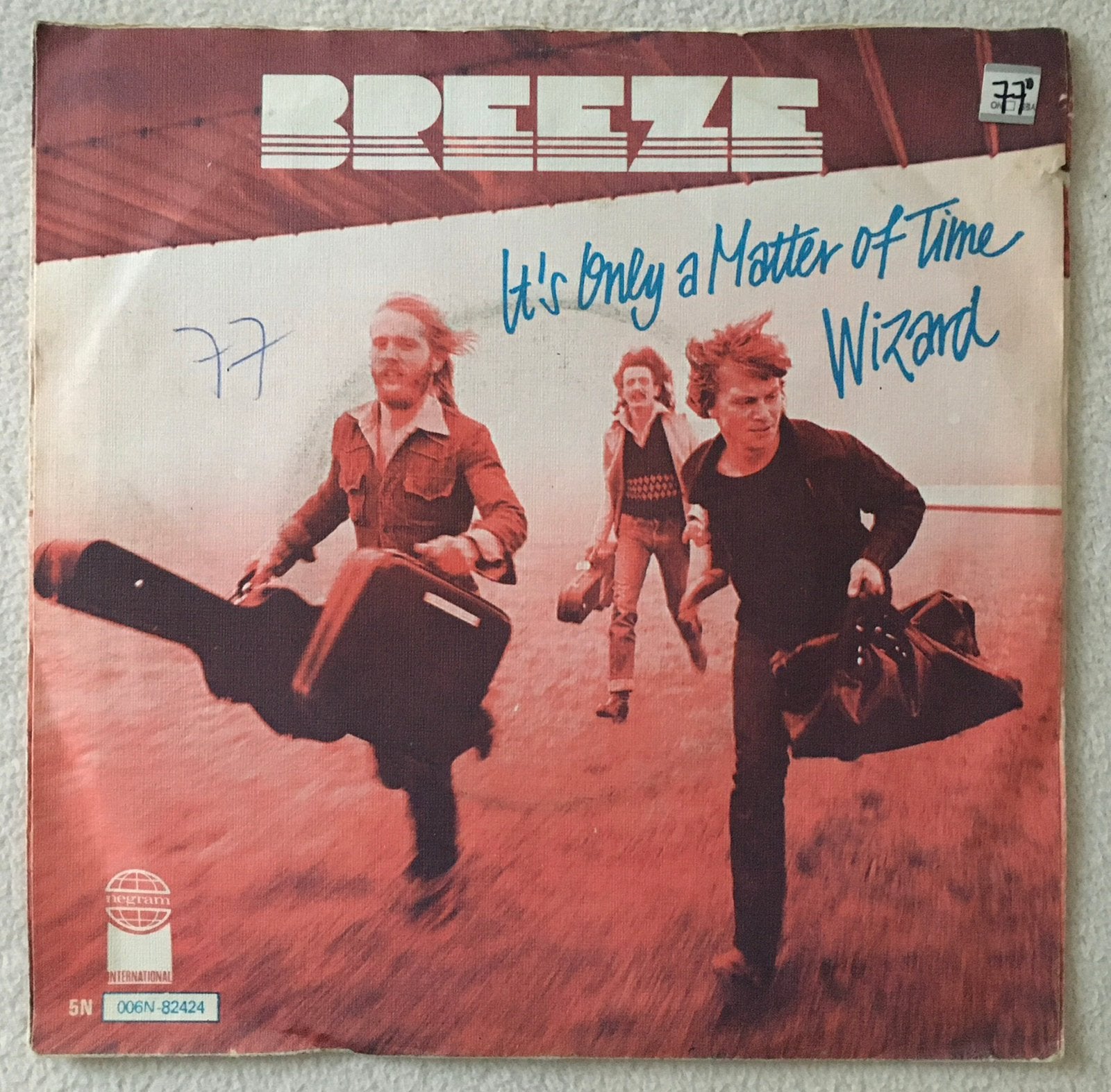 7” BREEZE - It’s Only A Matter Of Time, Gebruikt, Verzenden, 7 inch, Pop
