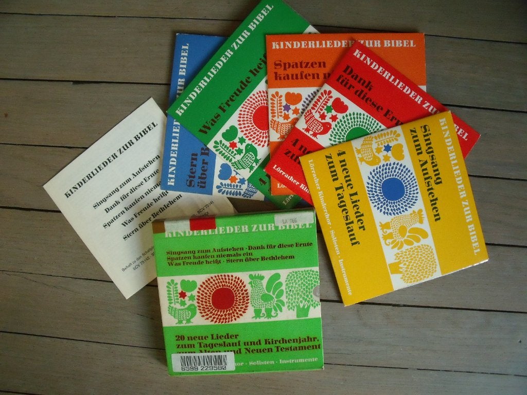 Kinderlieder zur Bibel, Boxset, Gebruikt, 7 inch, Ophalen of Verzenden