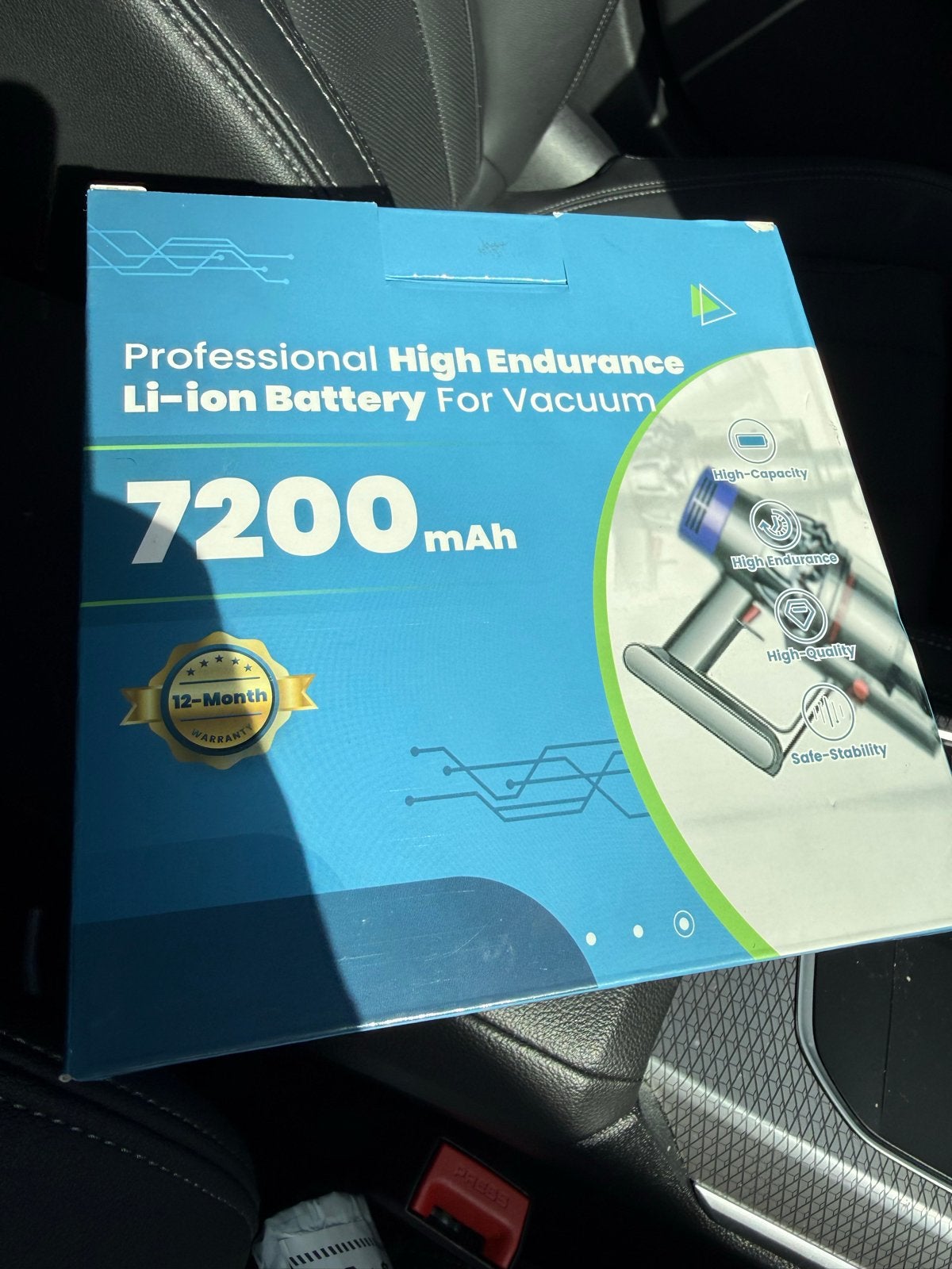 Professionele Li-ion Accu voor Stofzuiger NIEUW - 7200 mAh, Ophalen of Verzenden, Nieuw