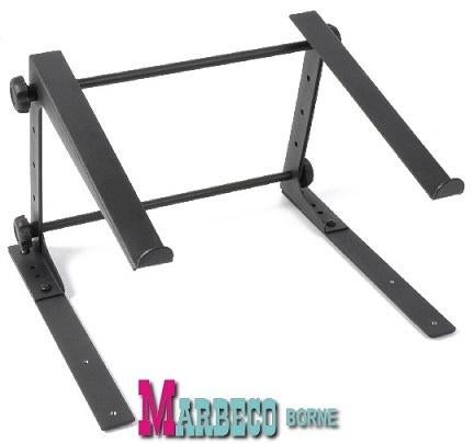 DJ Laptopsteun, Laptopstandaard, Laptophouder, In hoogte verstelbaar, Power Dynamics, Info@marbeco.nl, Power Dynamics