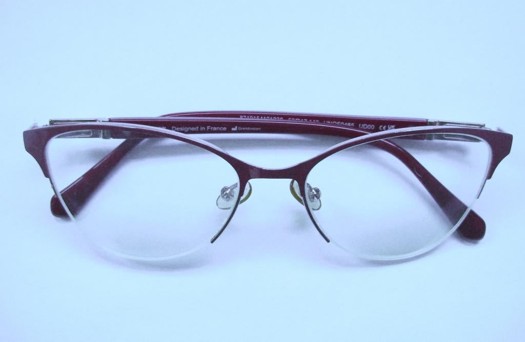 vintage style vlinder cateye bril montur goth punk rockabily, Overige merken, Overige kleuren, Verzenden, Zo goed als nieuw