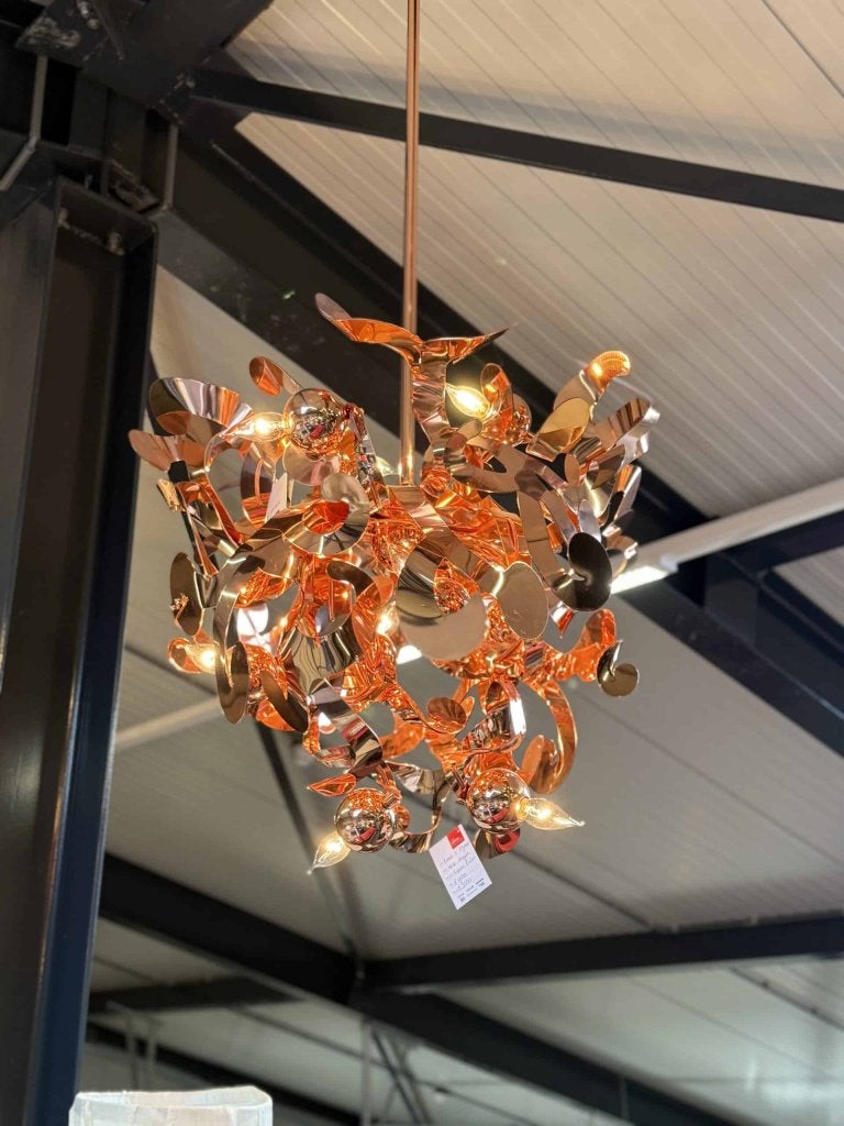Nieuw Brand van Egmond Kelp kegel Kroonluchter Copper lamp