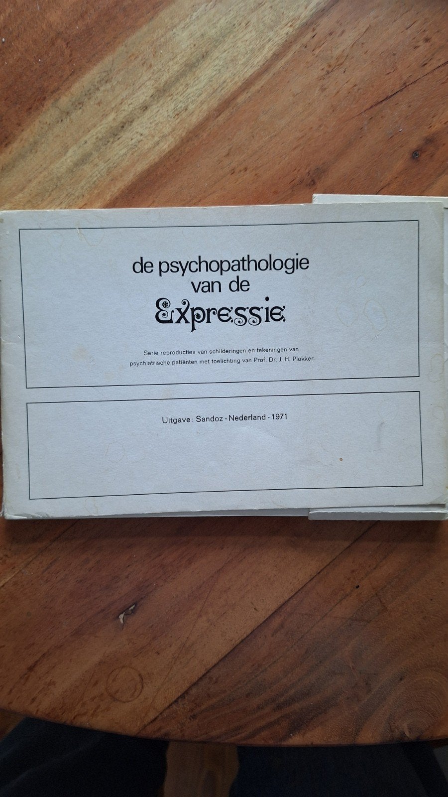 De Psychopathologie van de Expressie - Sandoz N.V. (1971), Antiek en Kunst, Ophalen of Verzenden