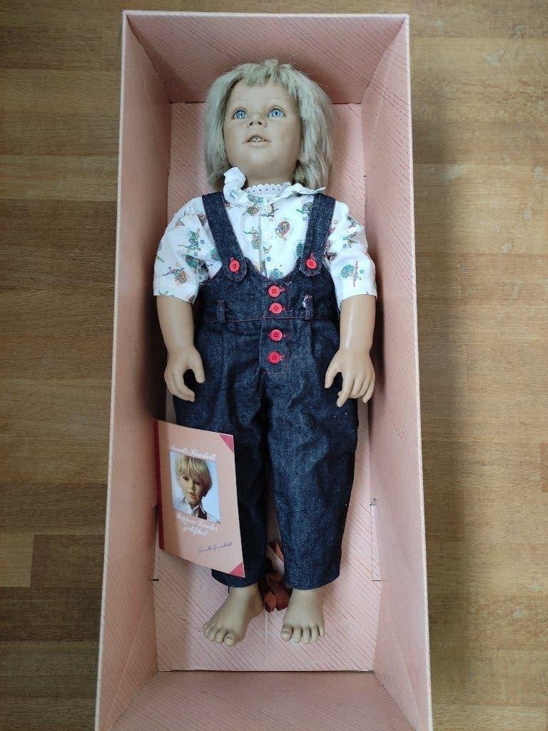 Annette Himstedt Panchita en Kasimir met certificaat, Verzamelen, Ophalen, Zo goed als nieuw, Pop