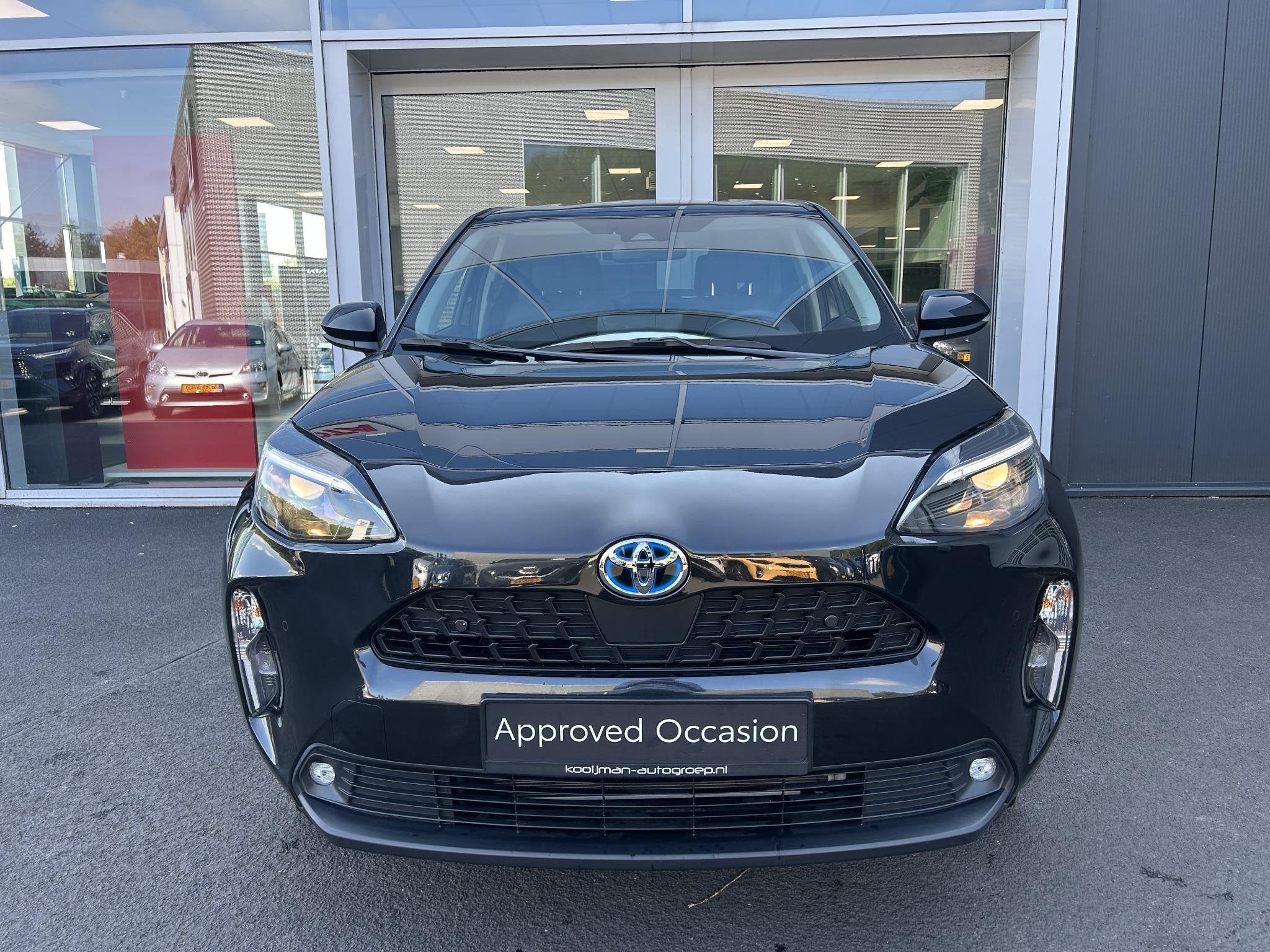 Toyota Yaris Cross 1.5 Hybrid Dynamic Edition | PDC V+A | Ac, Auto's, Stof, Gebruikt, 116 pk, Zwart