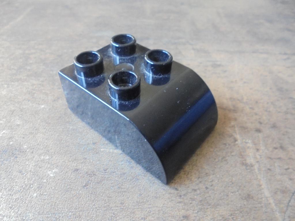 Lego Duplo Brick 2x3 Slope Curved (zie foto's), Ophalen of Verzenden, Gebruikt, Losse stenen, Duplo