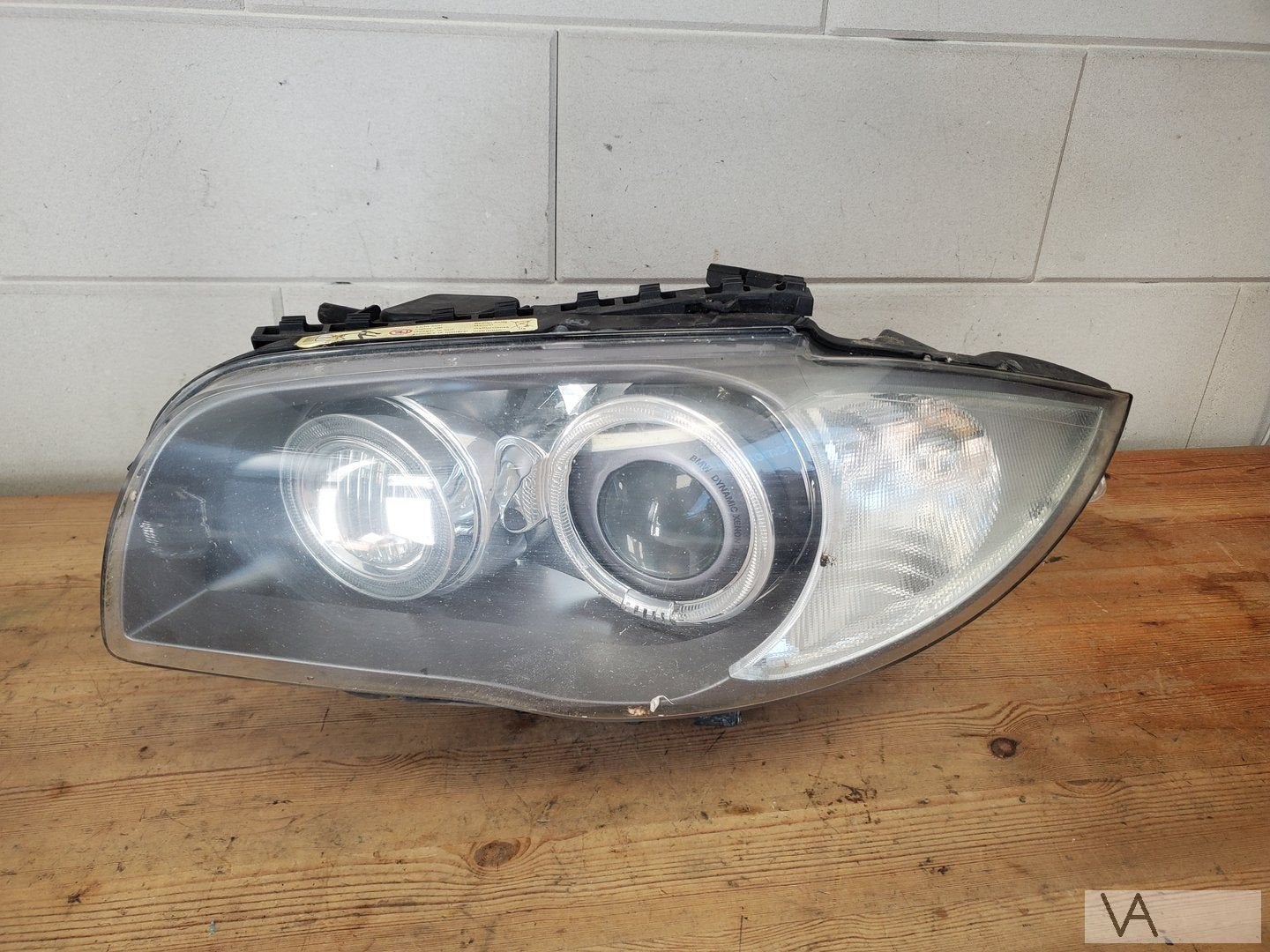 BMW 1 serie E87 koplamp links xenon met bochtlicht 7181281, Auto-onderdelen, Verlichting, Gebruikt, -, -, Ophalen of Verzenden