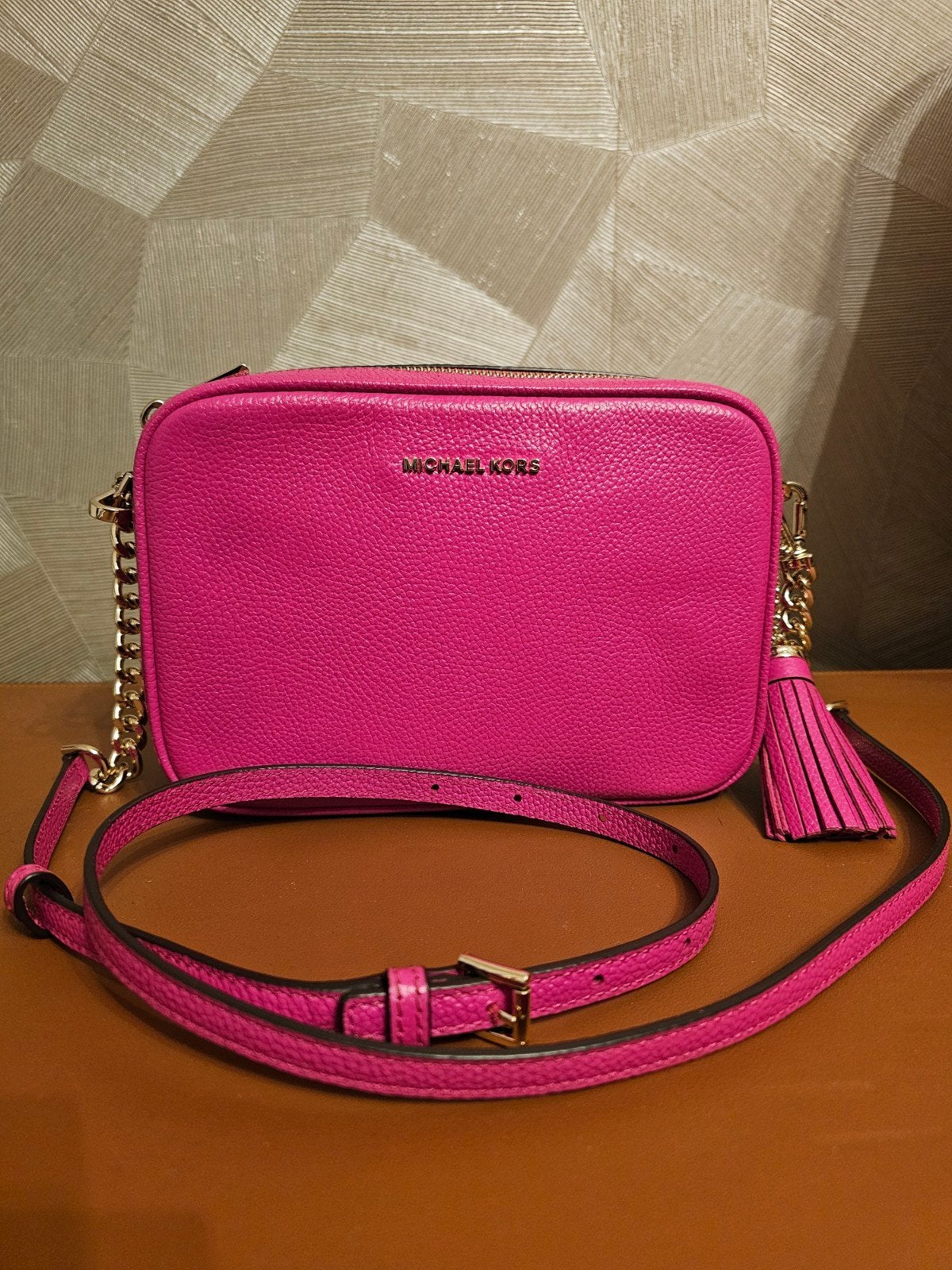 Michael Kors Roze Damestas - 21x14x6cm, Verzenden