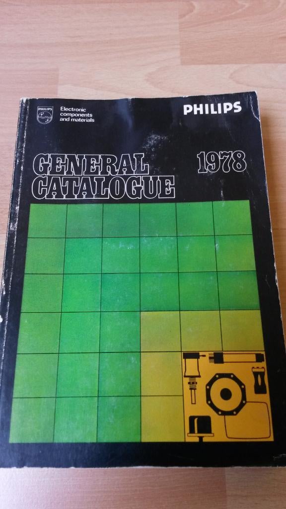 Philips general catalogue 1978 electron tubes semiconductors, Boeken, Catalogussen en Folders, Ophalen of Verzenden, Gelezen, Catalogus
