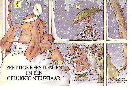 Ansichtkaart 	Hond	in dokters outfit, Verzenden, 1960 tot 1980, Gelopen, Hond of Kat