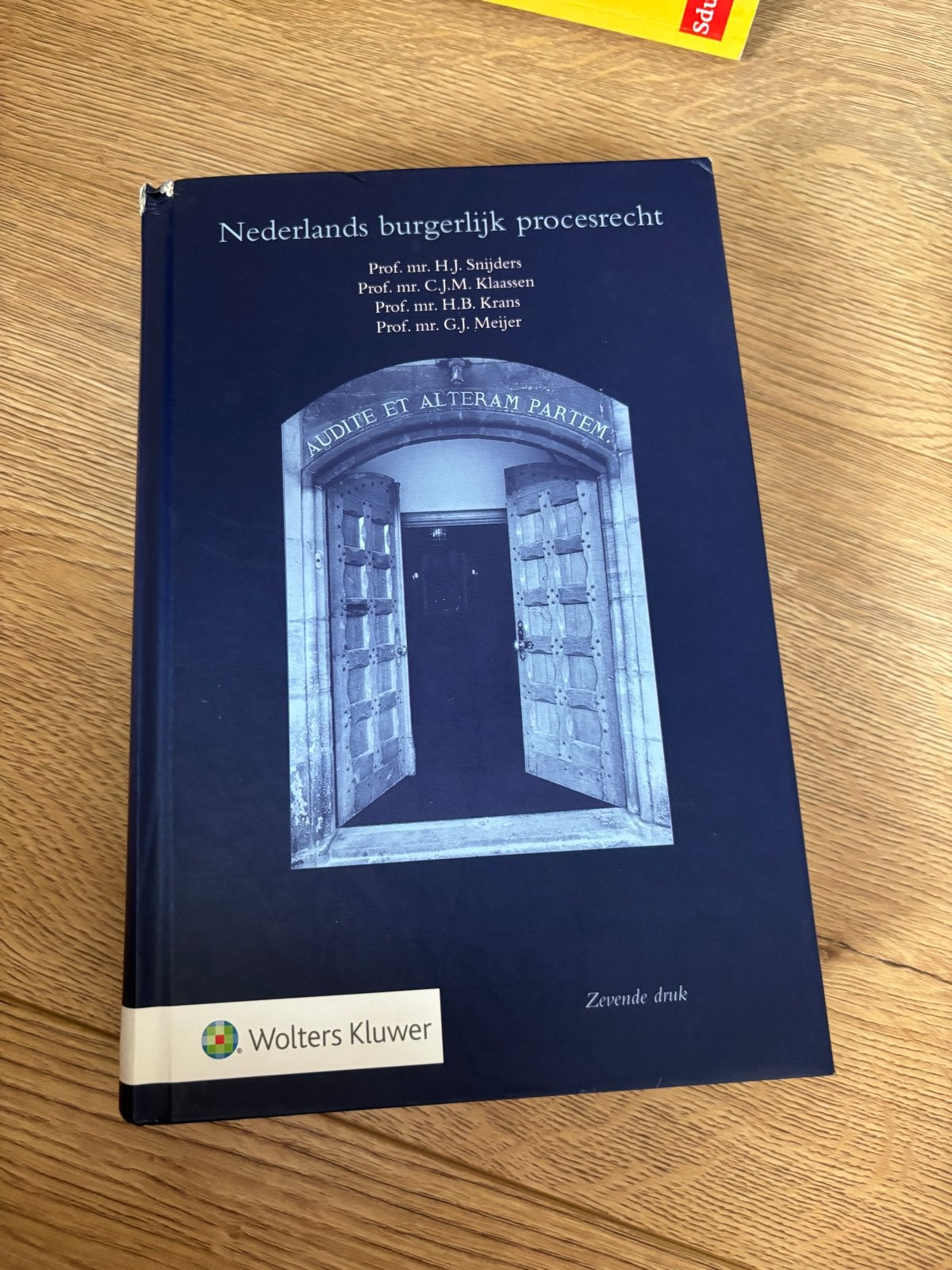 Nederlands burgerlijk procesrecht - Zevende druk, Ophalen of Verzenden, Gamma, Gelezen, WO
