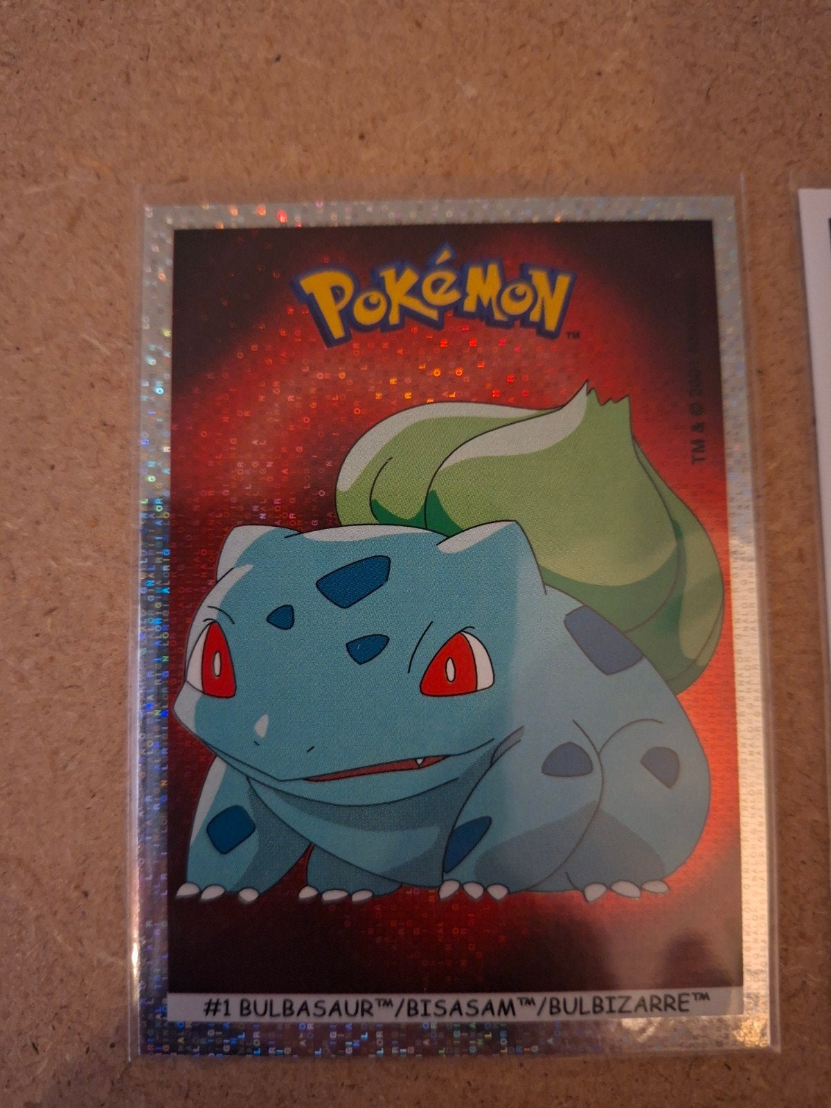 Bulbasaur Pokémon dunkin1 boomer Kaarten (Foil & Normaal), Ophalen of Verzenden, Zo goed als nieuw, Meerdere kaarten, Foil