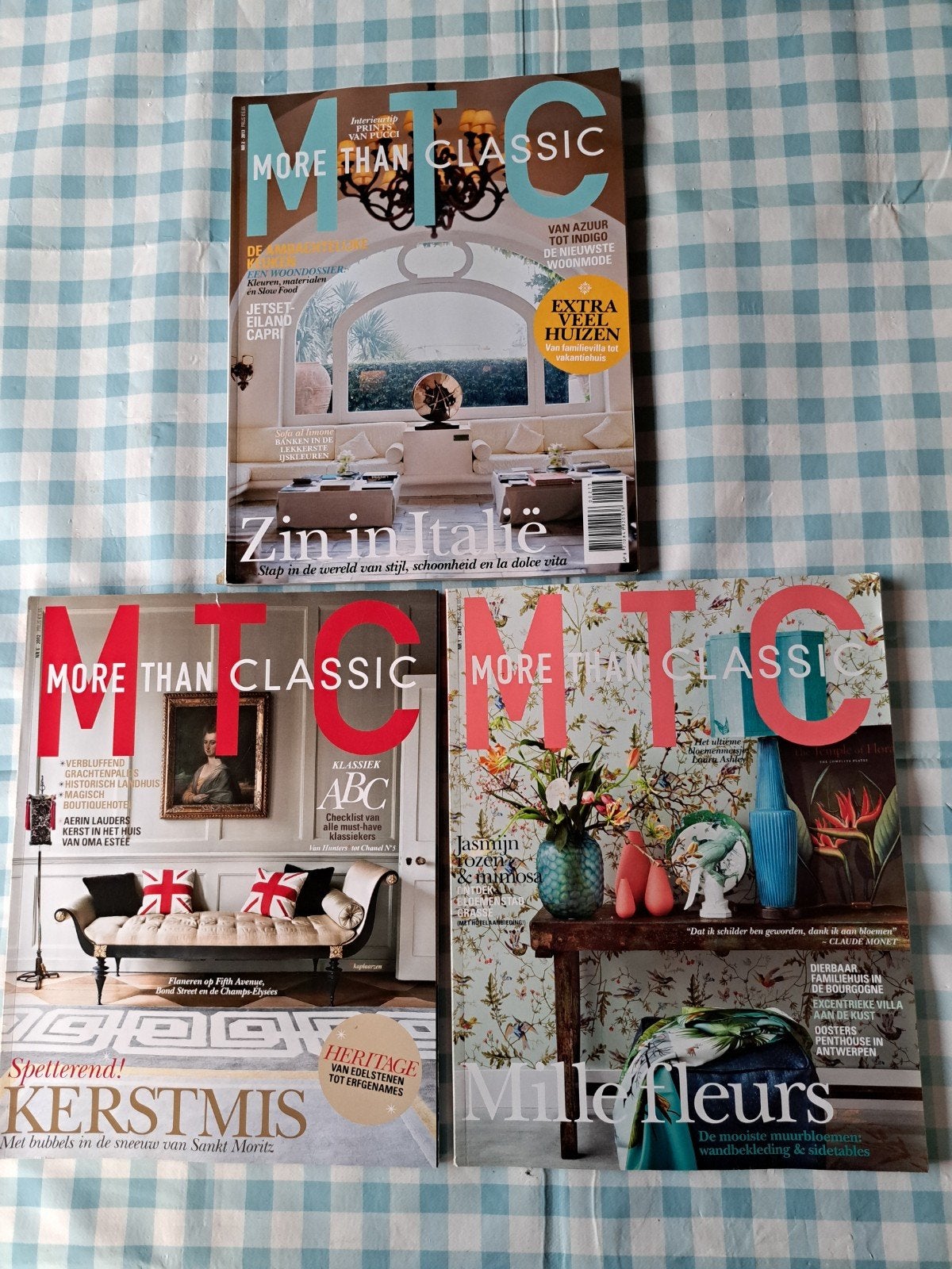 3x More Than Classic Woonbladen - Interieur & Lifestyle, Ophalen of Verzenden, Zo goed als nieuw, Overige typen