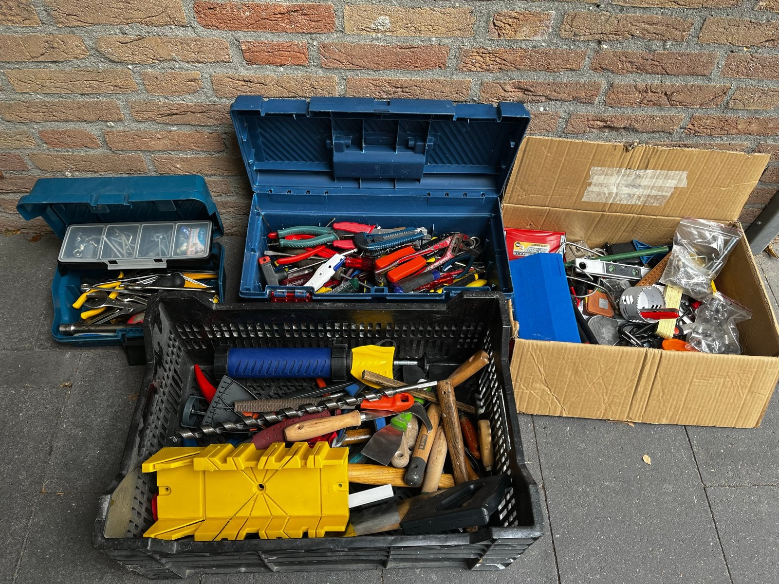 Grote partij handgereedschap ruim 300 stuks, Ophalen, Gebruikt, Overige typen