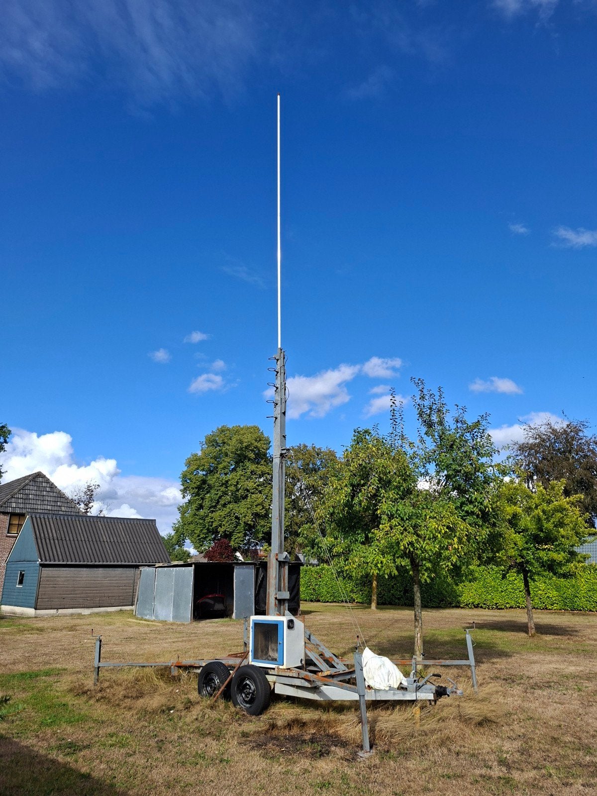 Zendmast 25M 5x4, Ophalen of Verzenden, Mast