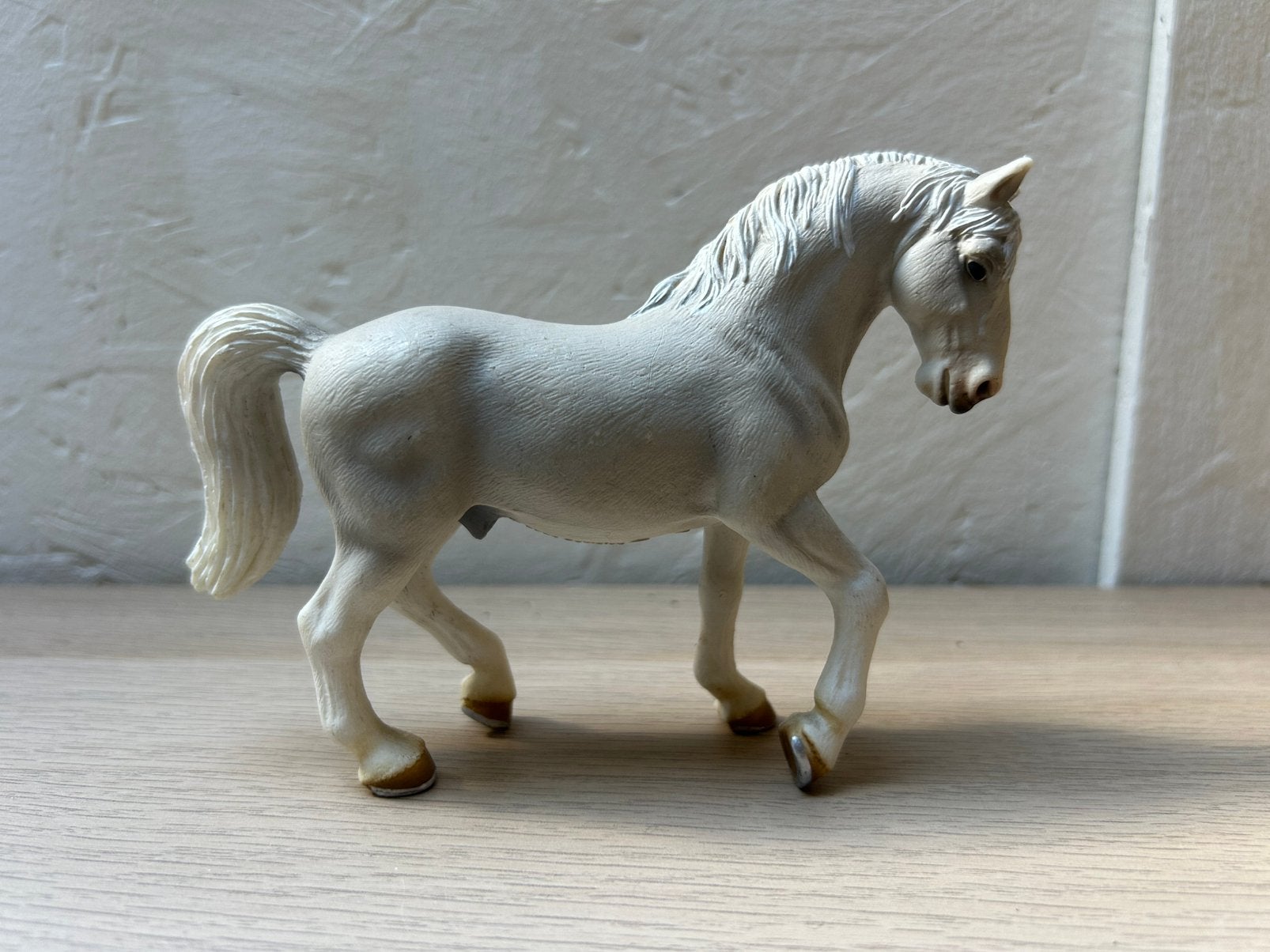 Schleich lipizzaner hengst, Ophalen of Verzenden, Zo goed als nieuw, Paard, Beeldje of Figuurtje