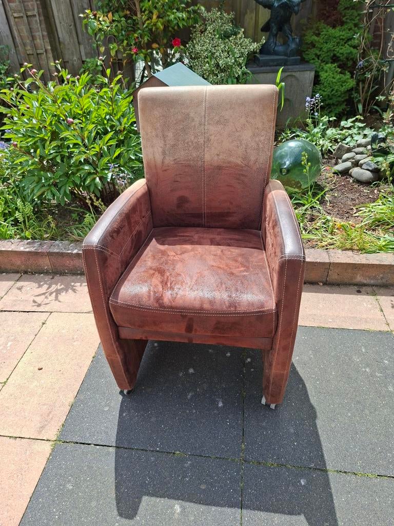 Eetkamerstoelen, Ophalen, Gebruikt, Leer
