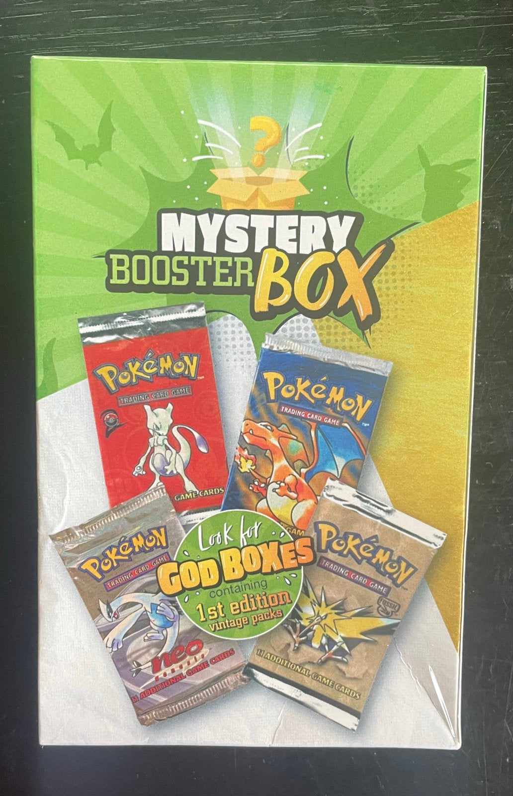 Pokémon Mystery Booster Box - 2 Booster Packs, Hobby en Vrije tijd, Verzamelkaartspellen | Pokémon, Nieuw, Boosterbox, Ophalen