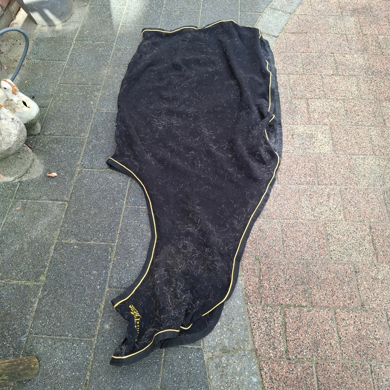 fleece uitrij deken, Full (L), Ophalen, Zwart, Fleece