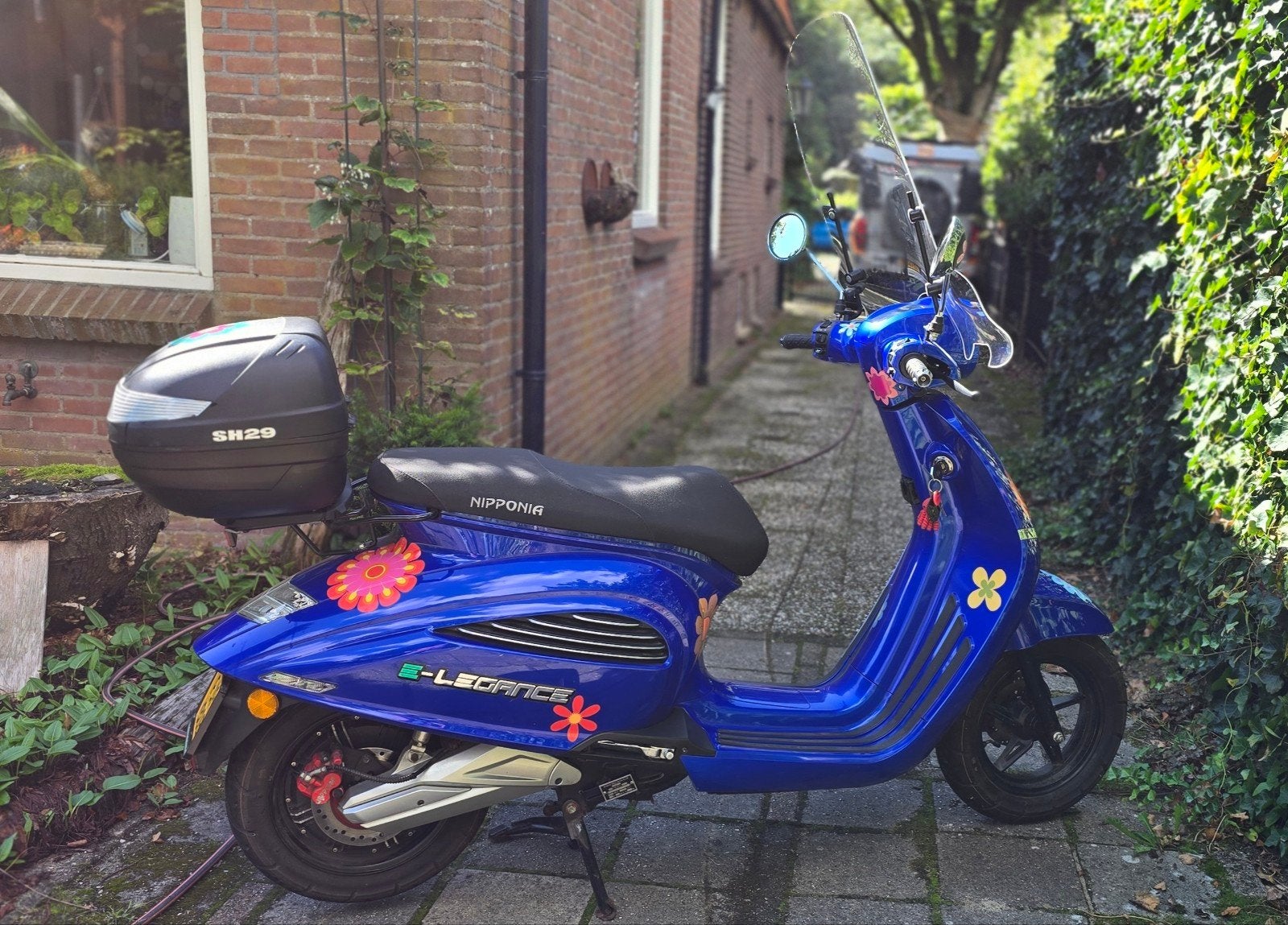 Nipponia E-Legance elektr. scooter (45km/h) met topkoffer, Ophalen, Gebruikt, Elektrisch, Overige modellen
