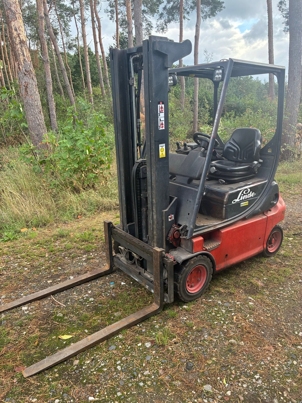 Linde E16 Heftruck triplex mast, 1000 tot 2000 kg, Ophalen of Verzenden, Elektrisch, Heftruck