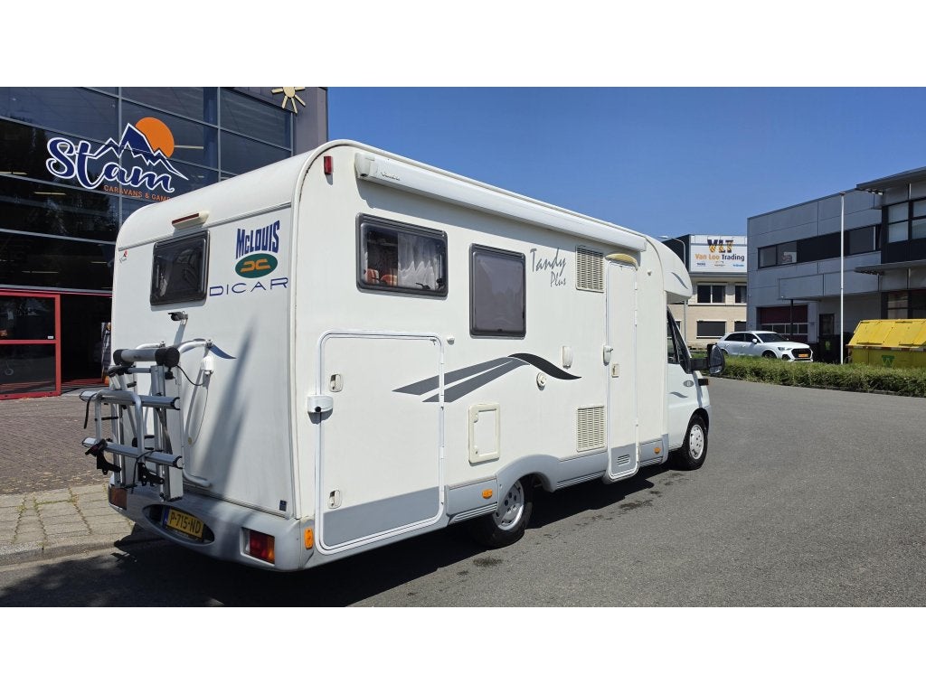 McLouis Tandy plus 670 airco solar, Caravans en Kamperen, Campers, Ringverwarming, Afzuigkap, Fiat, Hagelvast dak