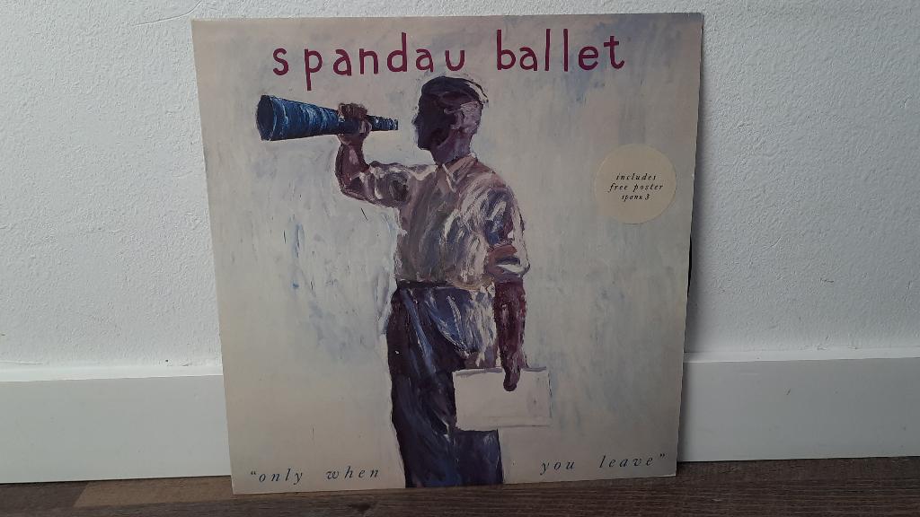 Spandau Ballet – Only When You Leave LP Plaat, Single, Gebruikt, Maxi-single, 1980 - 1989, Ophalen of Verzenden