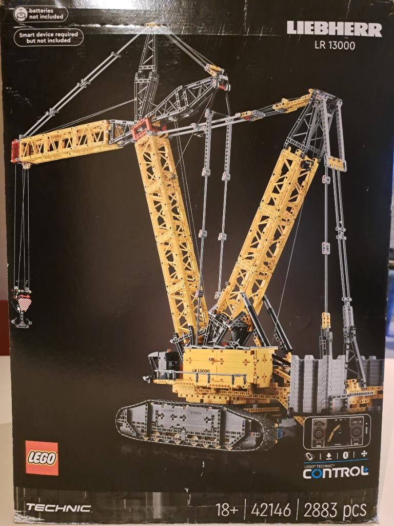 Lego Liebherr LR13000, Ophalen, Compleet, Lego, Zo goed als nieuw