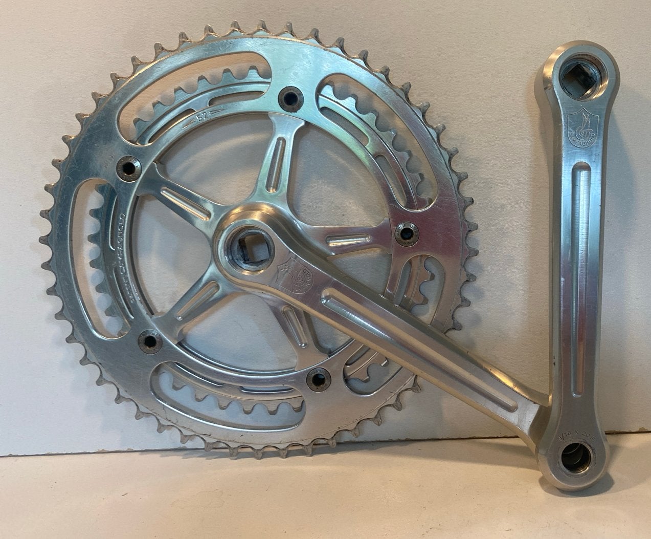 Campagnolo SR Strada Crankstel vintage, Ophalen of Verzenden, Gebruikt, Overige typen